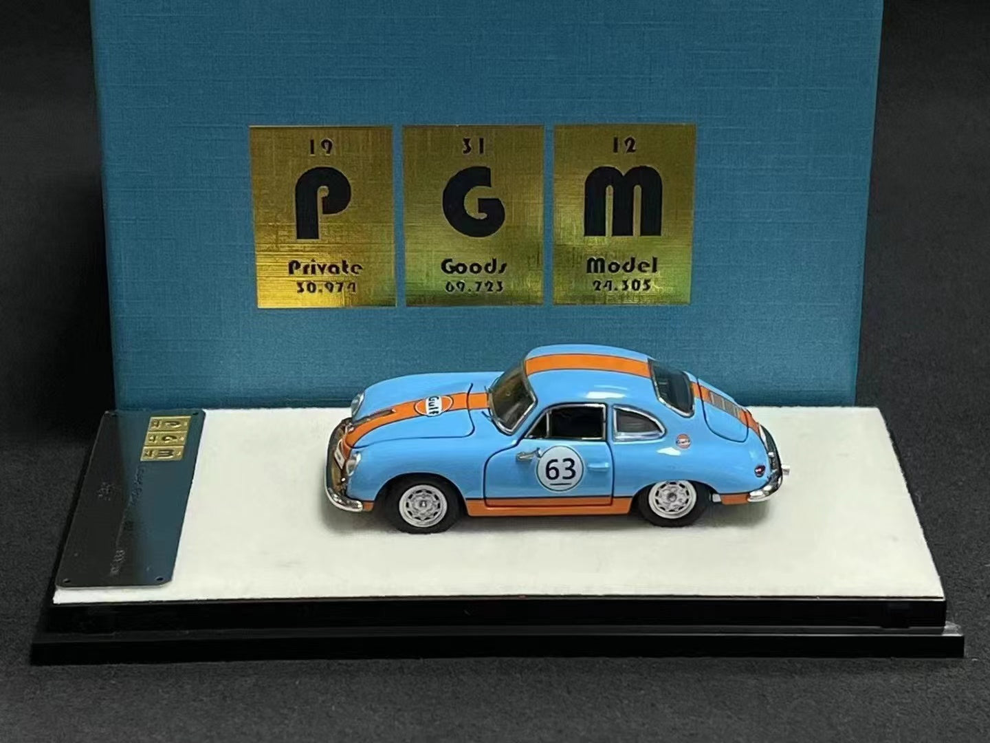 Pre-order PGM 1/64 Porsche 356 Gulf